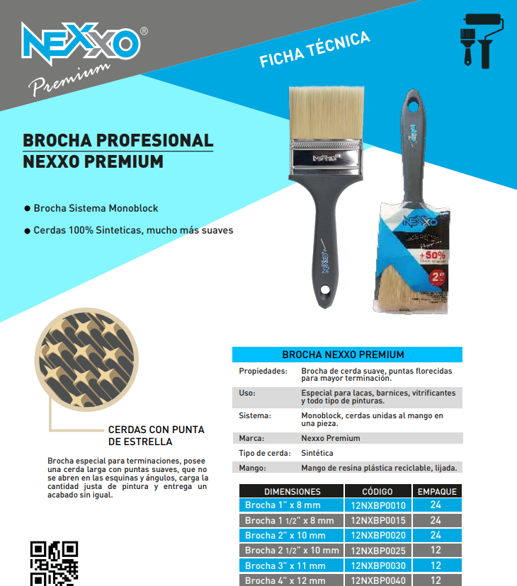 Brocha Multiuso Premium
